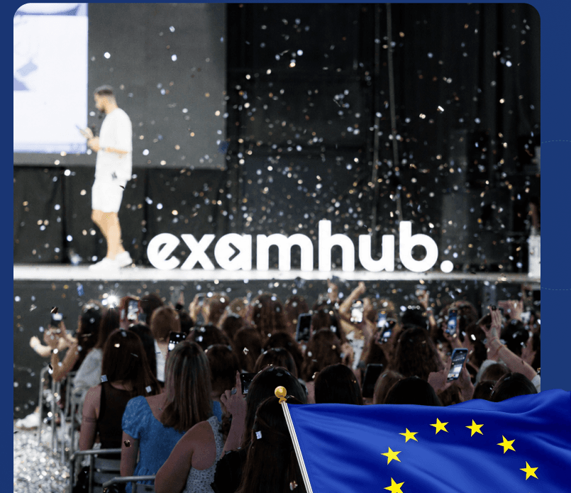 Ученики ExamHub на выпускном